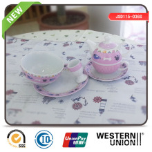 Vajilla de la porcelana 6PCS para los niños